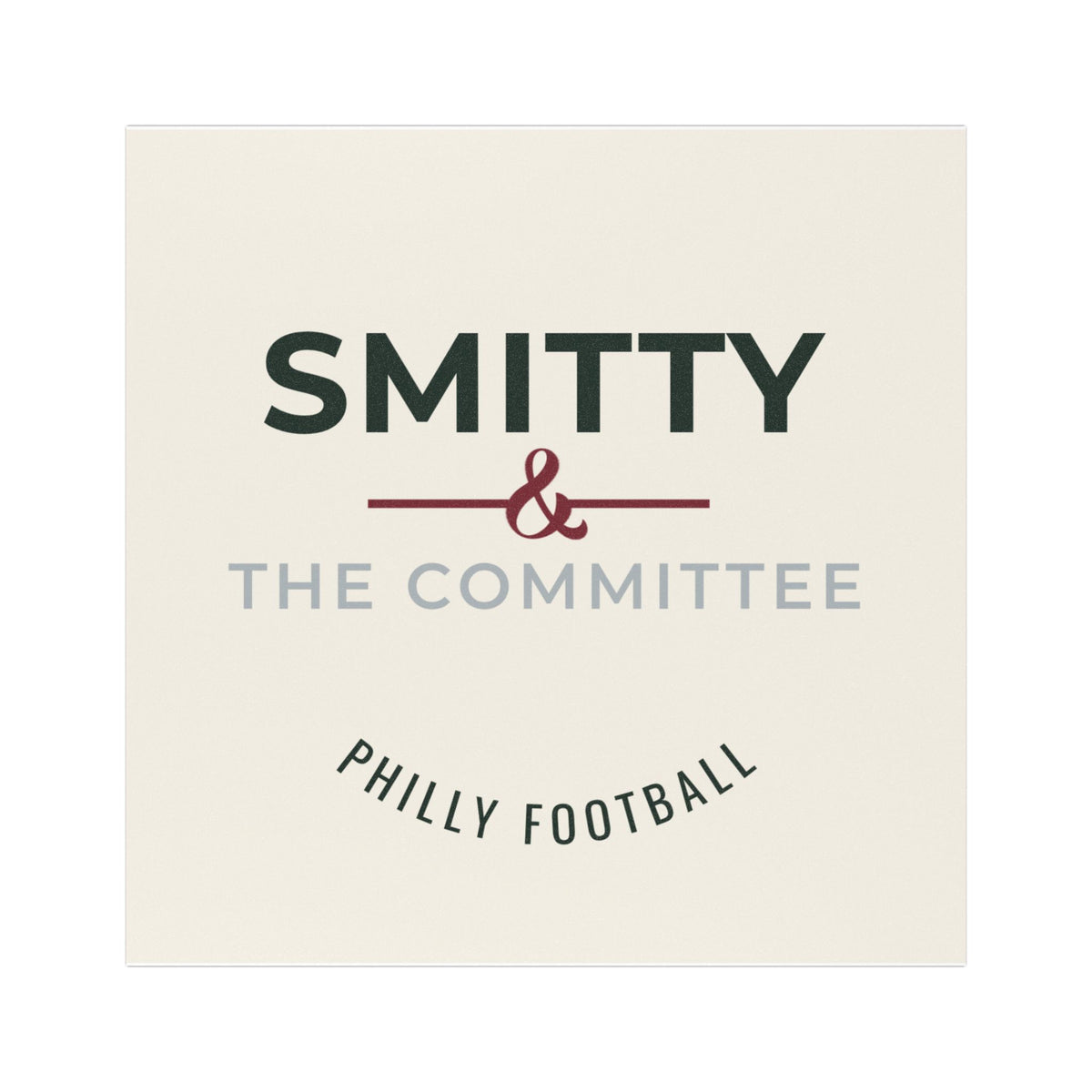 Car Magnet — “Smitty & The Committee” Philly Football Logo