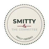 Round Vinyl Sticker — "Smitty & The Committee" Philly Football Logo