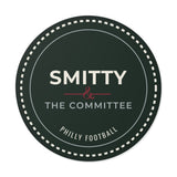 Round Vinyl Sticker — Smitty & The Committee (Philly Football)